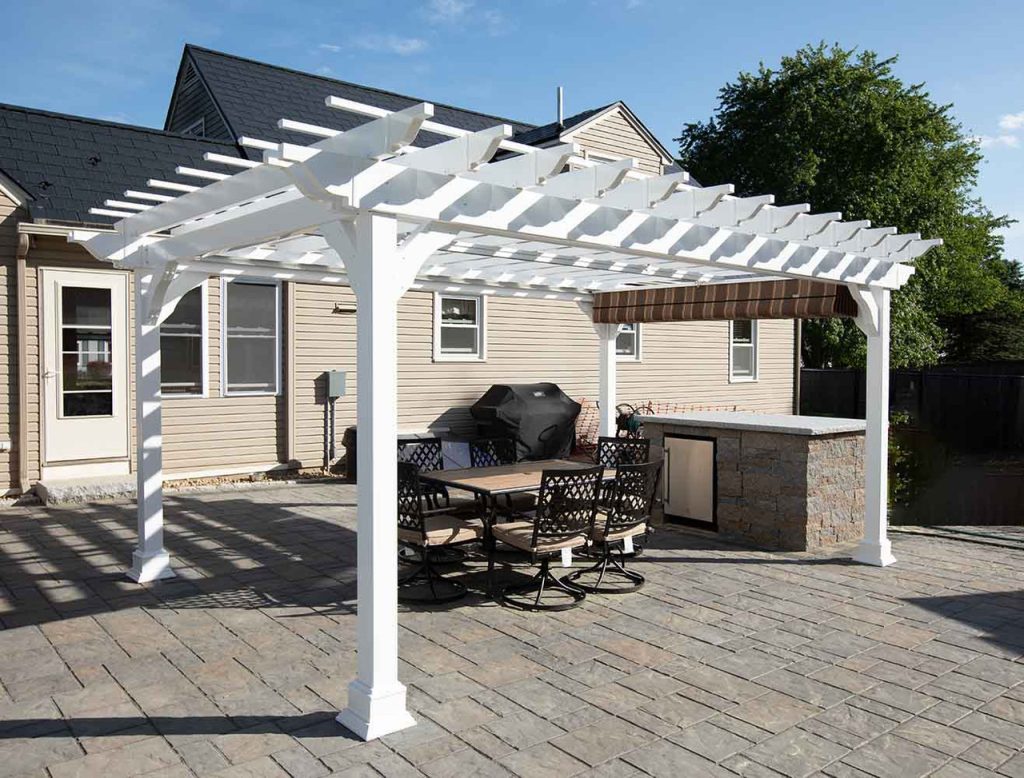 vinyl pergolas